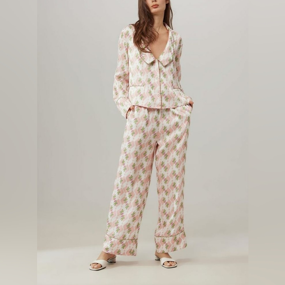 NAP Satin Floral Sleep Set